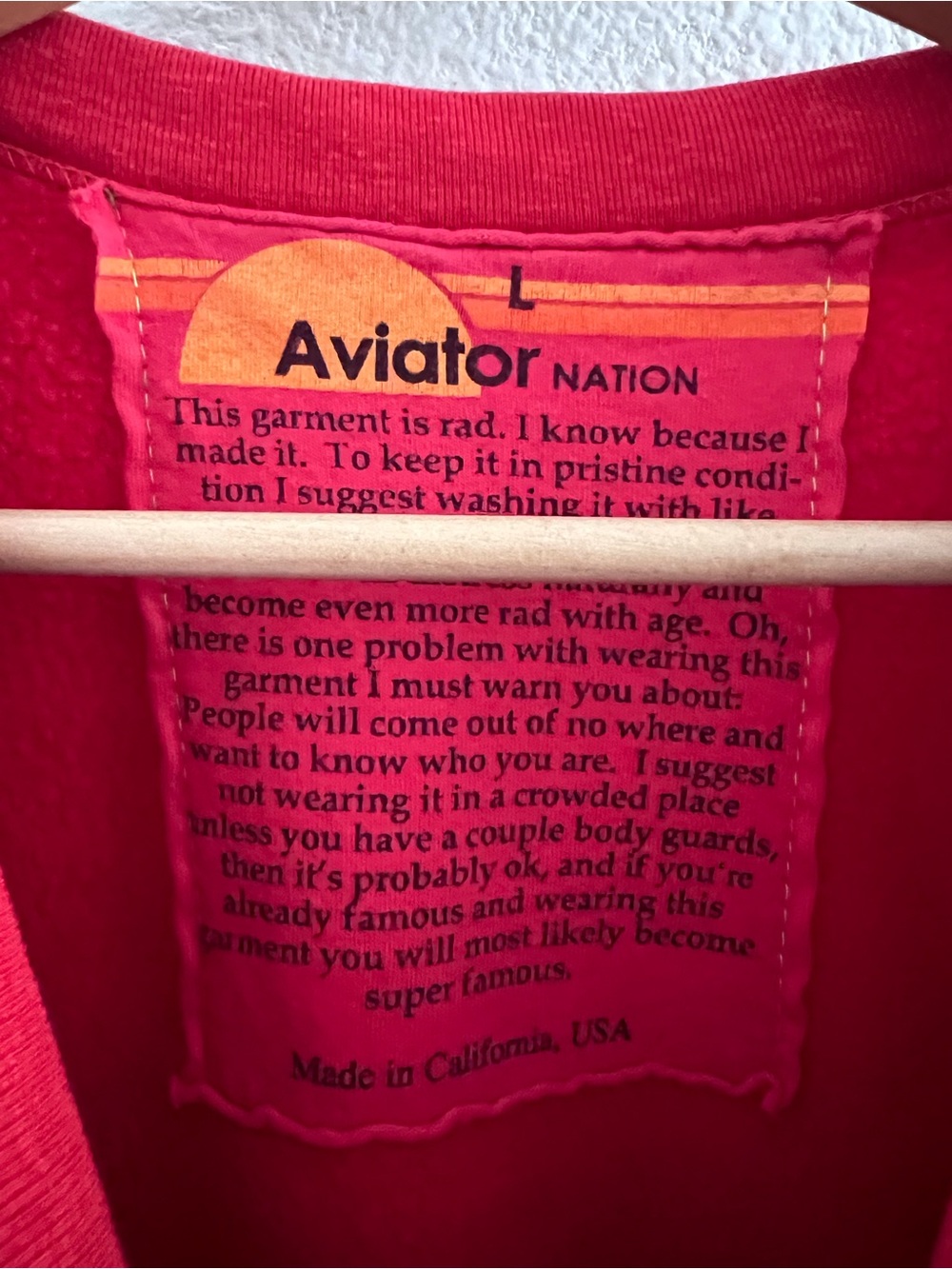 Aviator Nation Smiley Sweatshirt - Picture 4 of 6